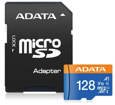 Tarjeta de memoria Adata AUSDX128GUICL10A1-RA1 Premier con adaptador SD 128GB