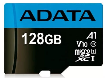 Tarjeta de memoria Adata AUSDX128GUICL10A1-RA1 Premier con adaptador SD 128GB