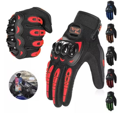 Guantes De Proteccion Anti Derrape Pantalla Táctil Para Moto