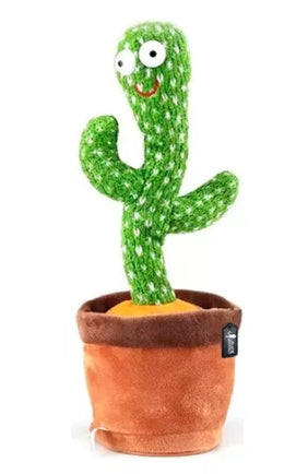 Cactus Bailarín Peluche Felpa Juguete Para Niños Recargable