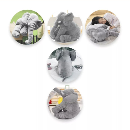 Juguetes de almohada para elefantes de peluche de gran tamaño